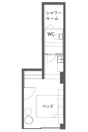 大阪北港マリーナリゾートHULLのガーデンテラスに宿泊