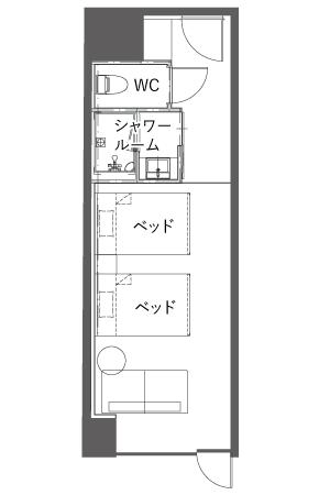 大阪北港マリーナリゾートHULLのガーデンテラスに宿泊