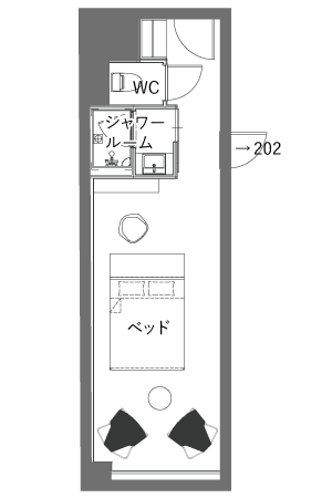 大阪北港マリーナリゾートHULLのペントハウスに宿泊