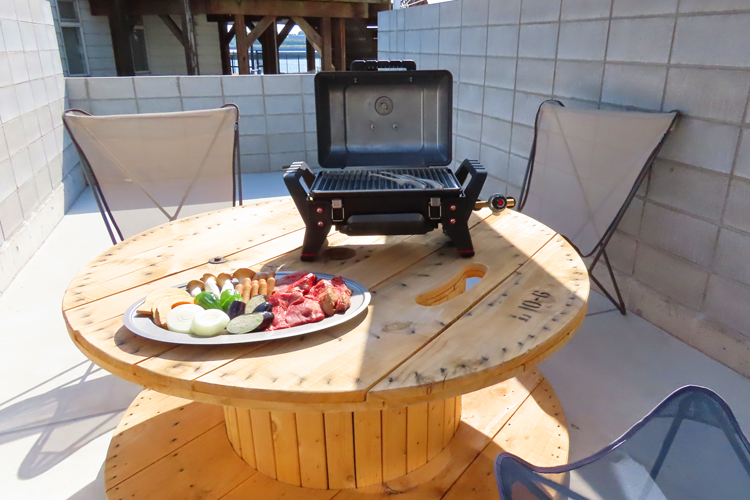 大阪のグランピング施設で気軽にバーベキュー