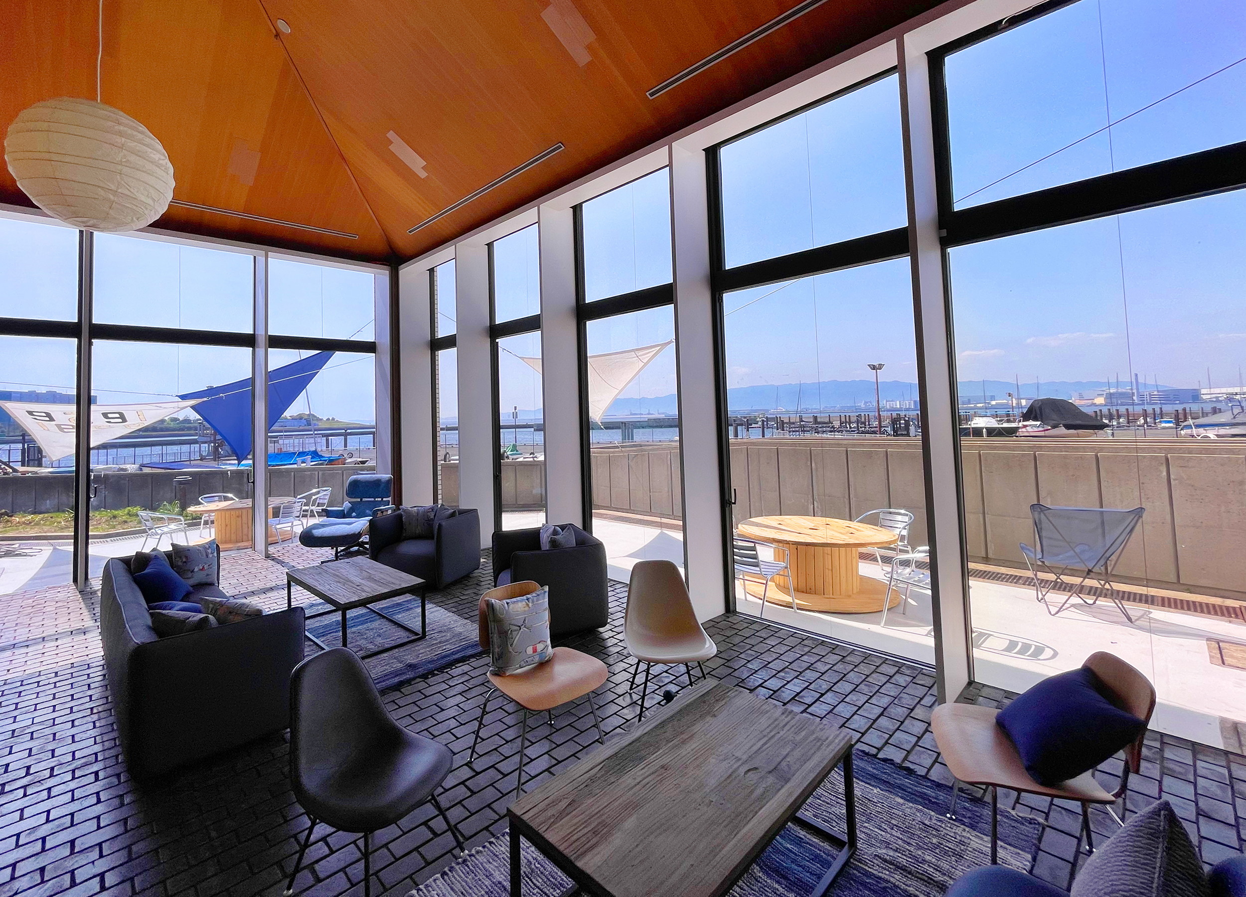 大阪北港マリーナリゾートHULL　HOTEL HULLラウンジ