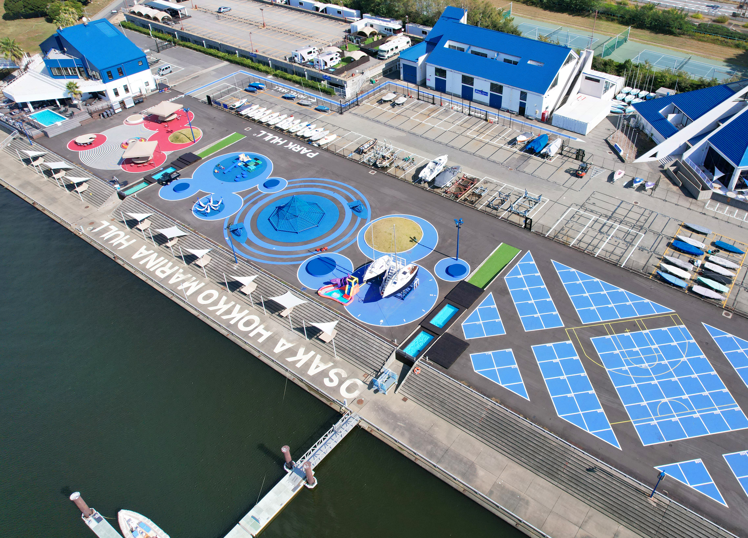 グランピング施設大阪北港マリーナリゾートHULL