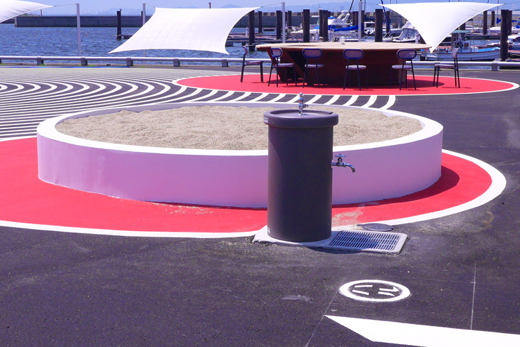 触っても体にいい菌が入った砂場