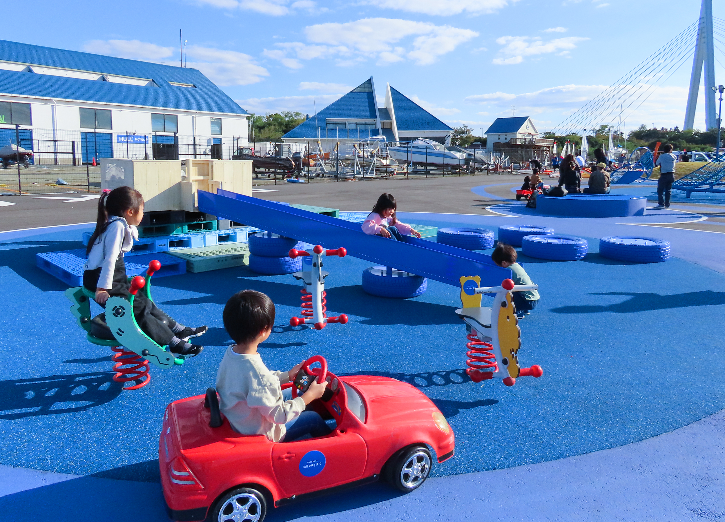 大阪北港マリーナ内　遊んで学べるPARK HULL