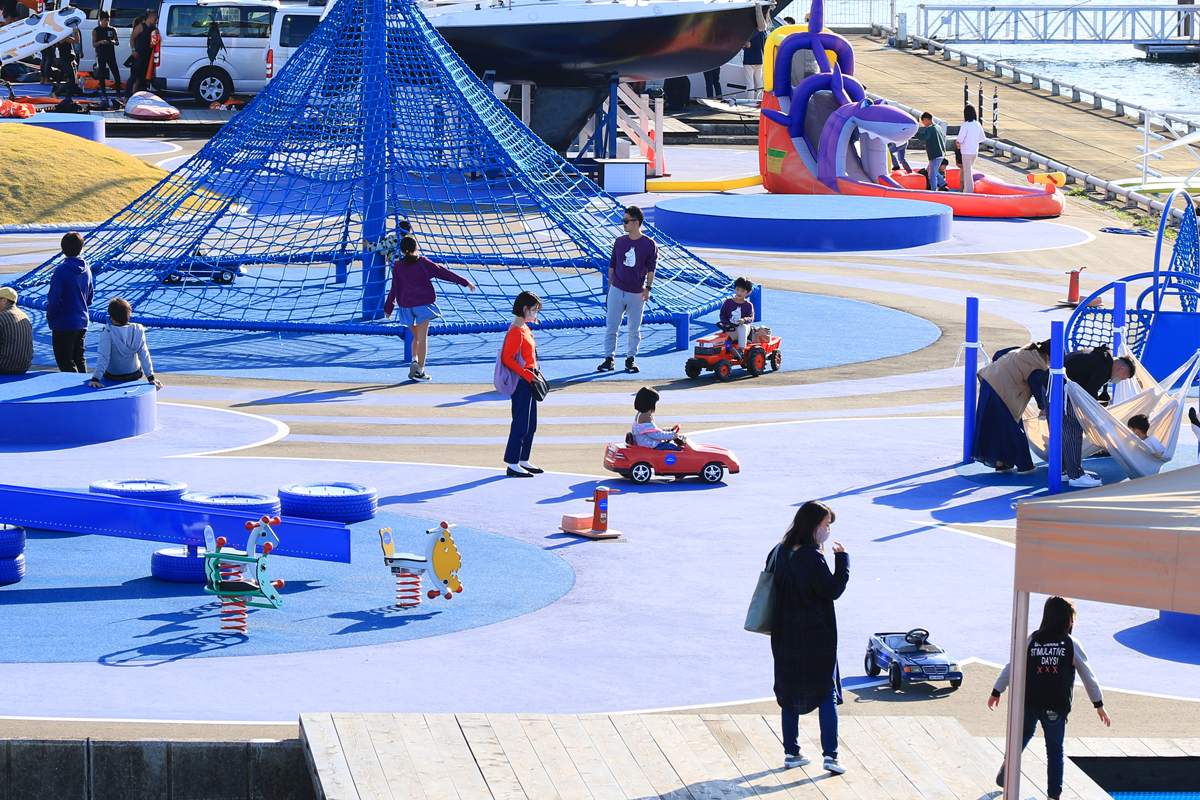 子供があつまるPARK HULL