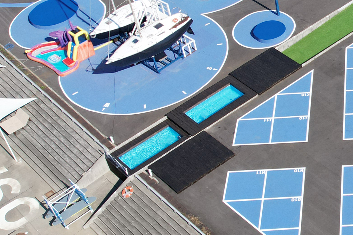 大阪北港マリーナにある遊んで学べるPARK HULL