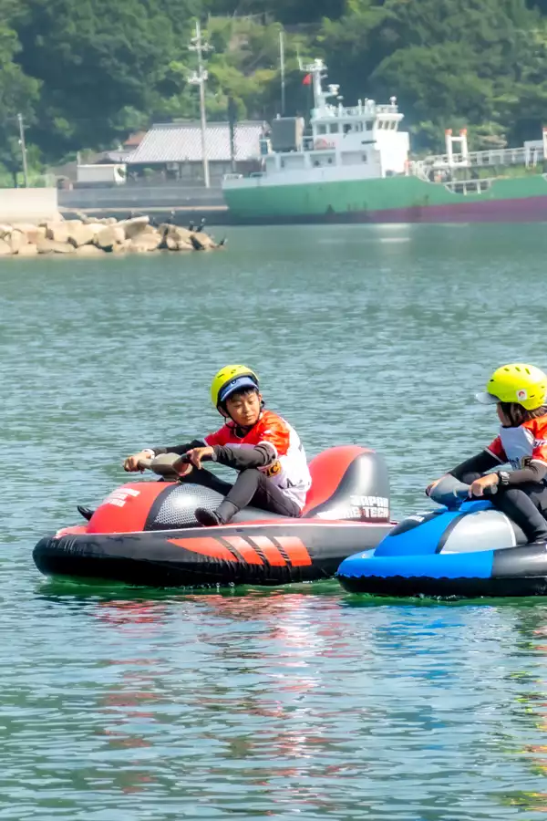 子供に人気のマリンアクティビティ　シースクーター