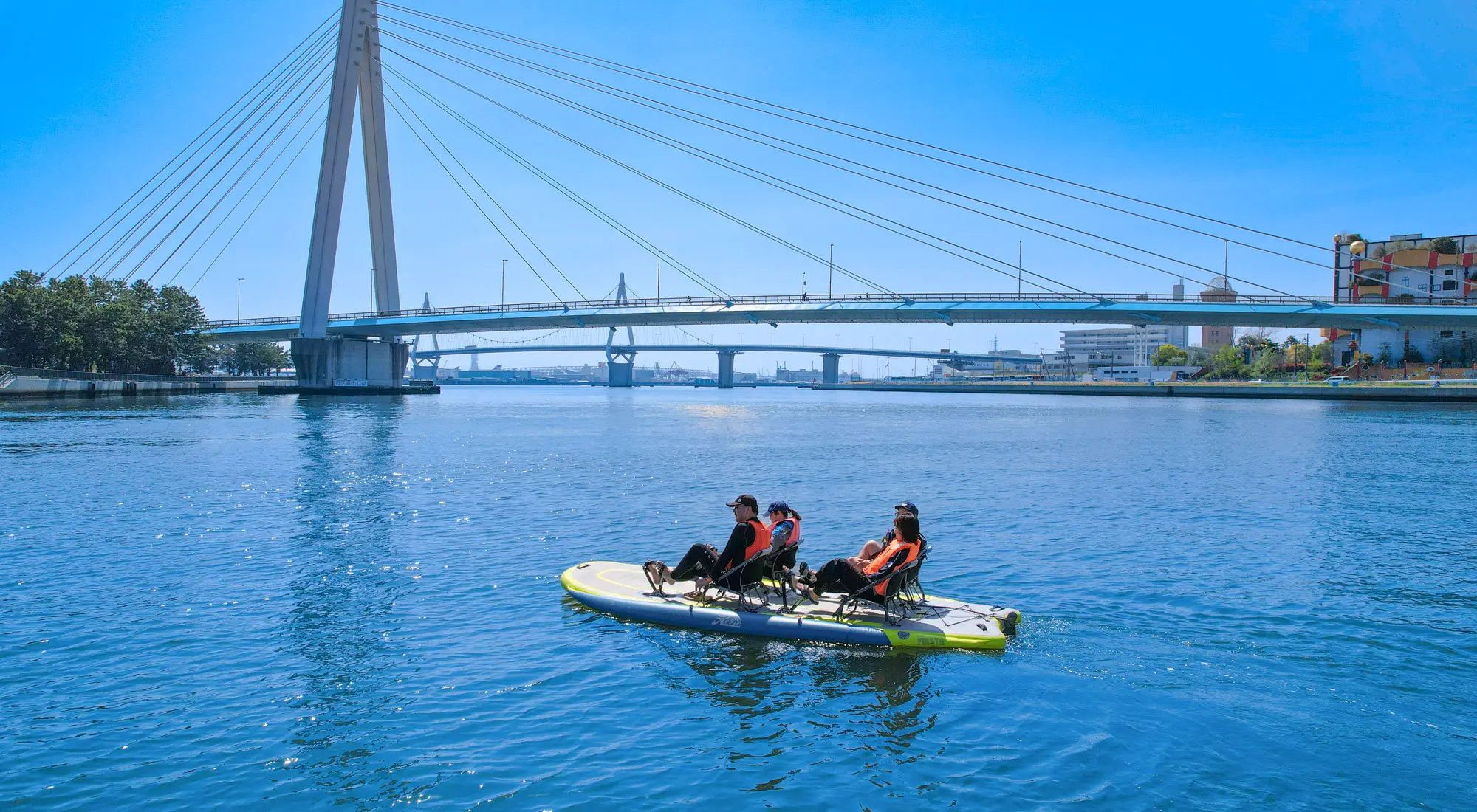 グランピング施設大阪北港マリーナリゾートHULLのHOBIEプラン