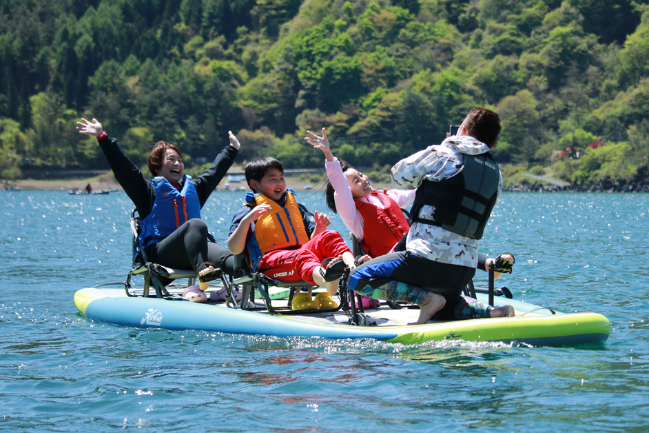大阪のHOBIEでペダル漕ぎ