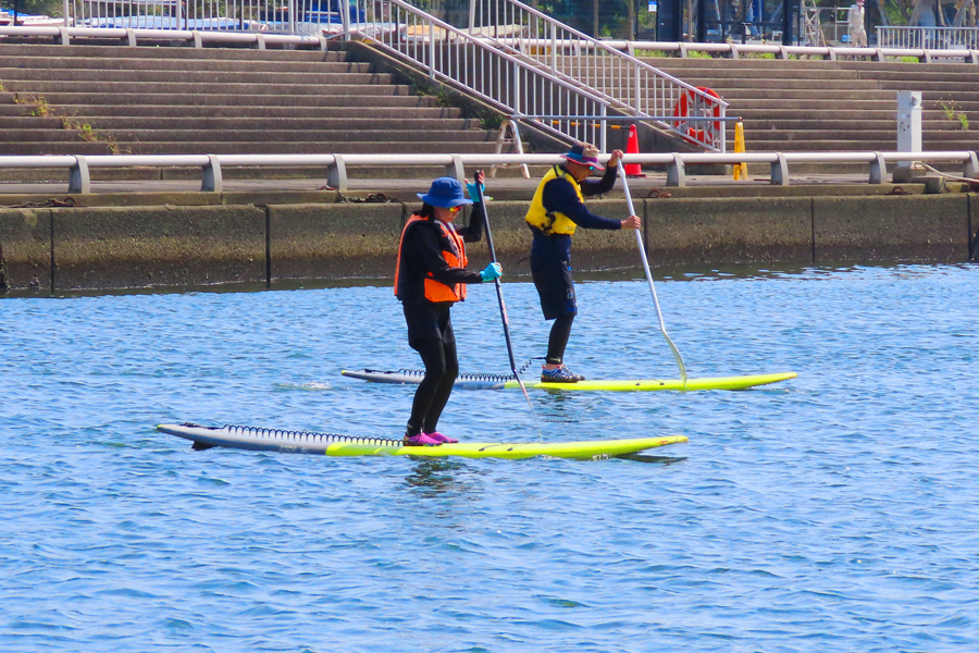 大阪で初心者でも楽しめるSUPに挑戦